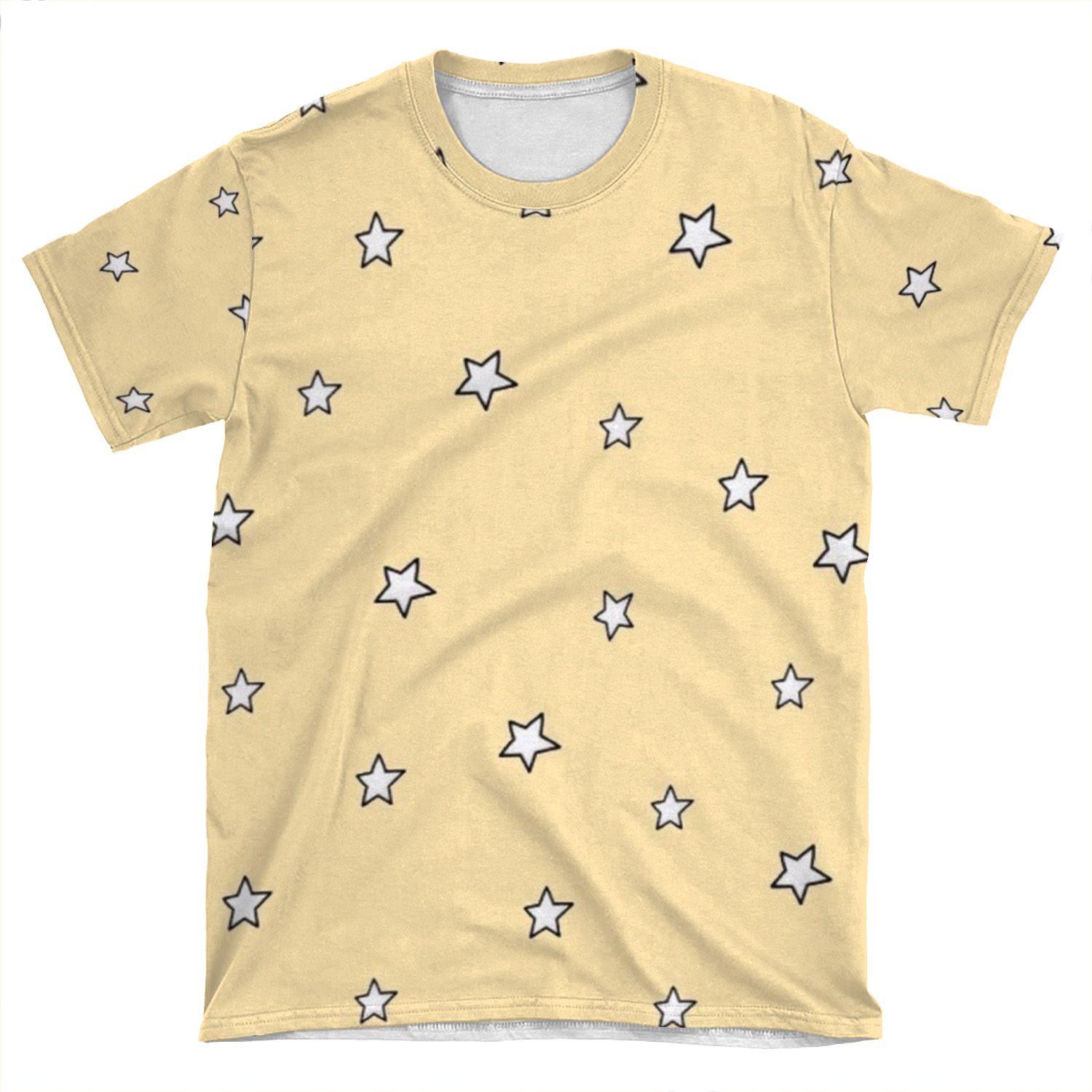 Trendy Stars AOP T-shirt Tee