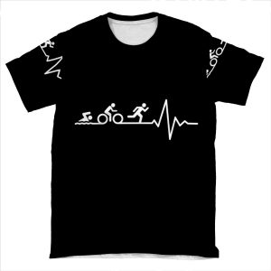 Tri Life (White) AOP T-shirt Tee