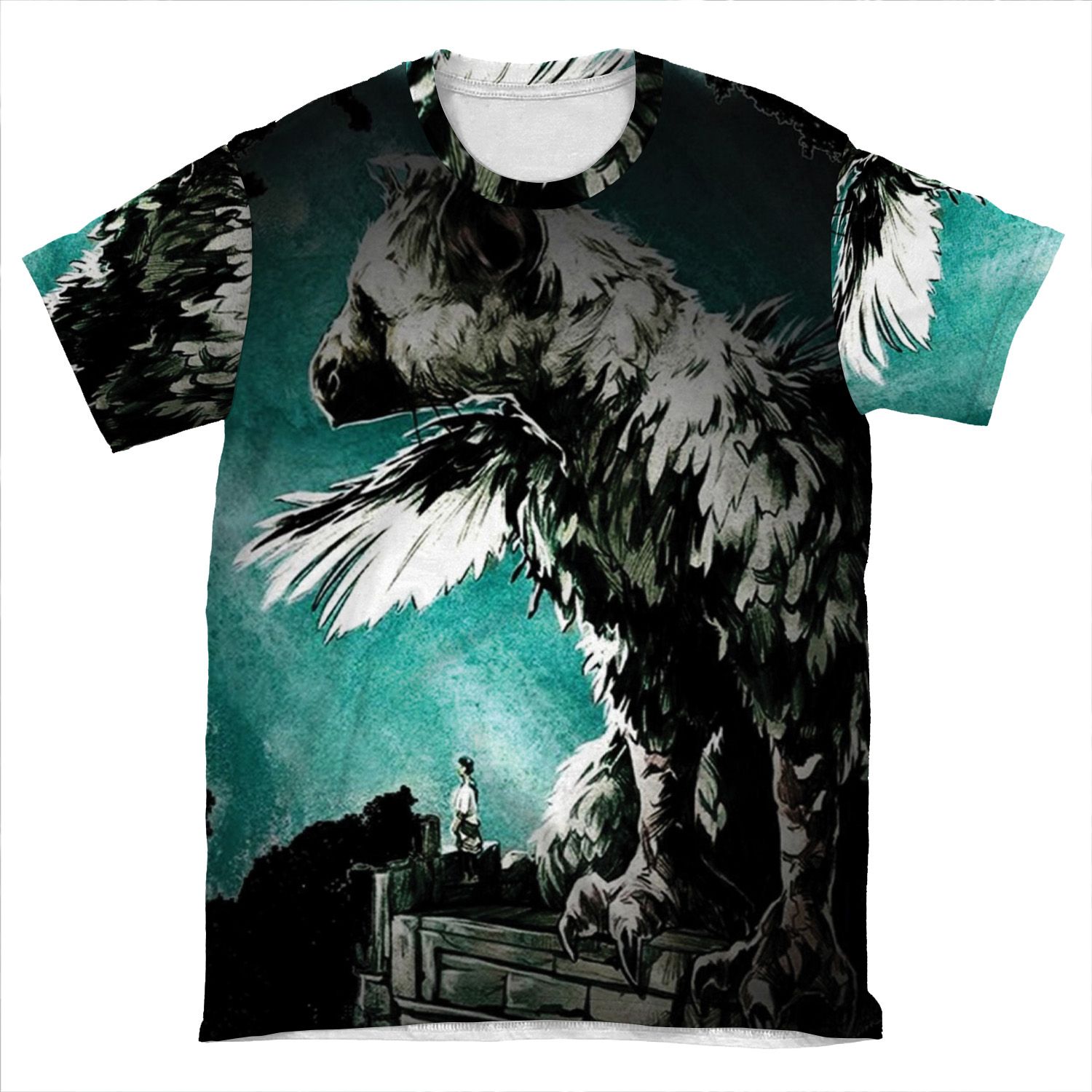 Trico - The Last Guardian V2 AOP T-shirt Tee