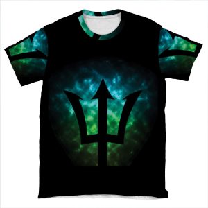 Trident / Poseidon / Percy Jackson AOP T-shirt Tee