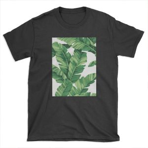 Tropical banana leaves T-shirt Tee