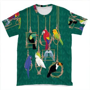 Tropical Getaway AOP T-shirt Tee