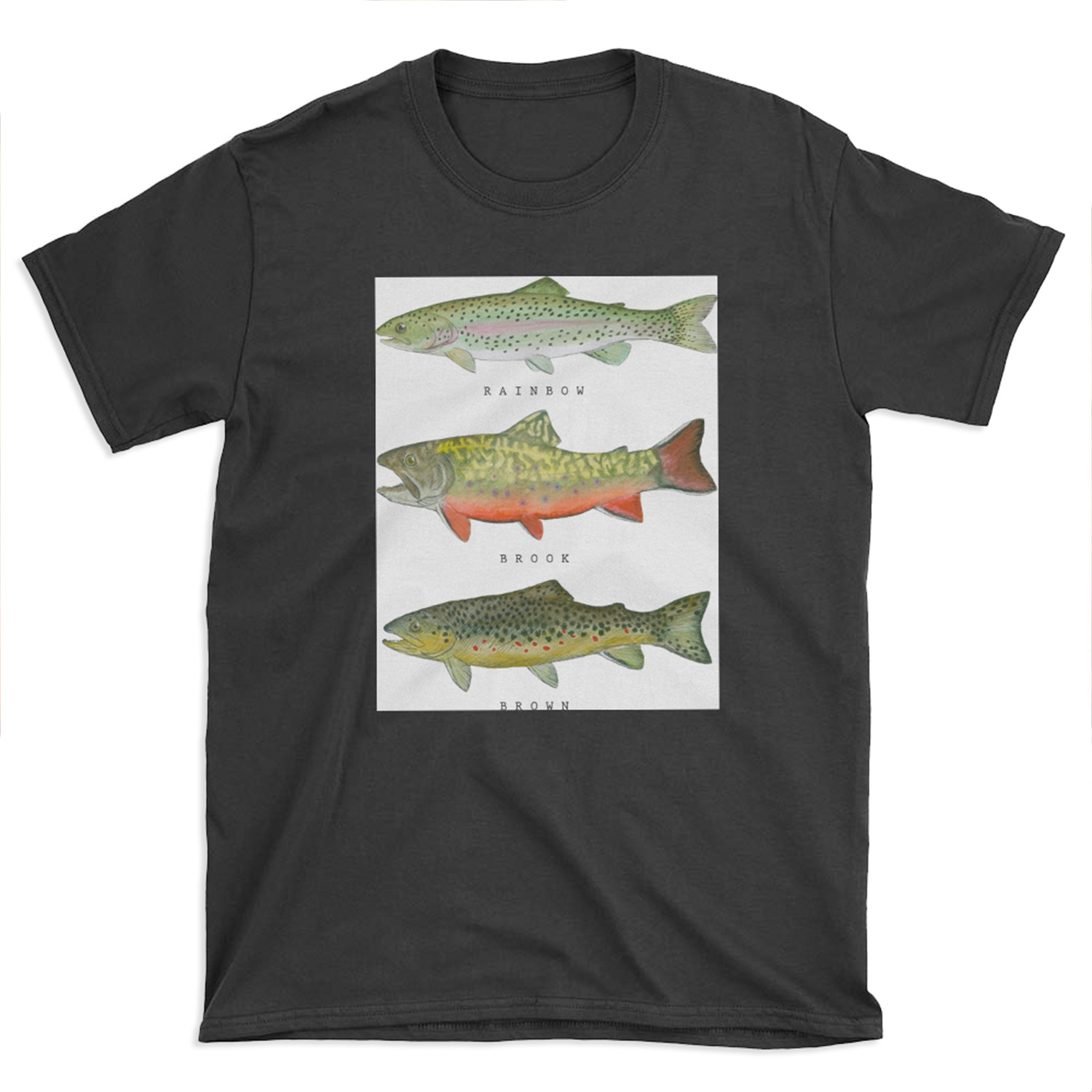 Trout Triad T-shirt Tee