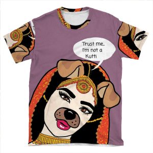 Trust Me, I'M Not A Kutti AOP T-shirt Tee
