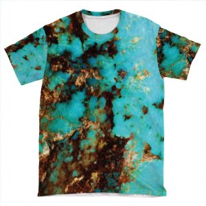 Turquoise I AOP T-shirt Tee