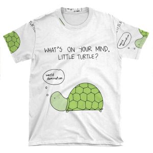 Turtle World Domination AOP T-shirt Tee