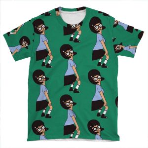 Twerking Tina From Bobs Burgers AOP T-shirt Tee