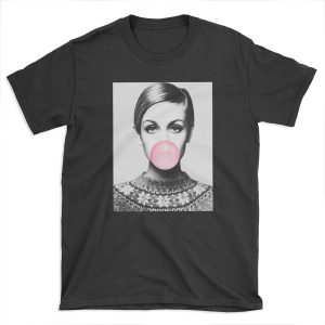Twiggy print, celebrity, Scandinavian, Nordic, Trendy print, Styled, Scandinavian art, Modern art, Wall art, Print, Minimalistic, Modern T-shirt Tee