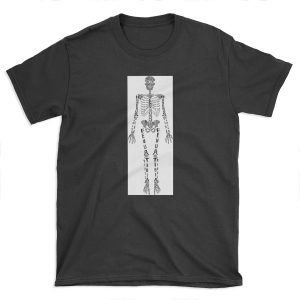 Typographical Skeleton T-shirt Tee