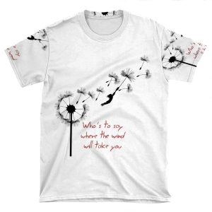 U2 Kite For White AOP T-shirt Tee