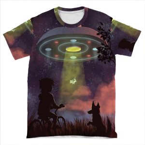 Ufo Sighting AOP T-shirt Tee