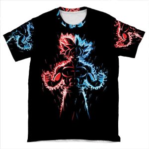 Ultra Instinct Goku Case AOP T-shirt Tee