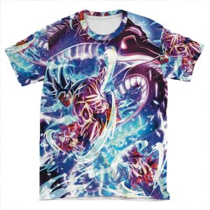 Ultra Instinct Goku Mastered - Migatte No Gokui 2 AOP T-shirt Tee