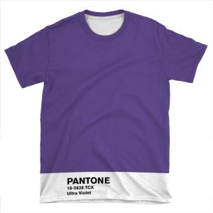 Ultra Violet Pantone AOP T-shirt Tee