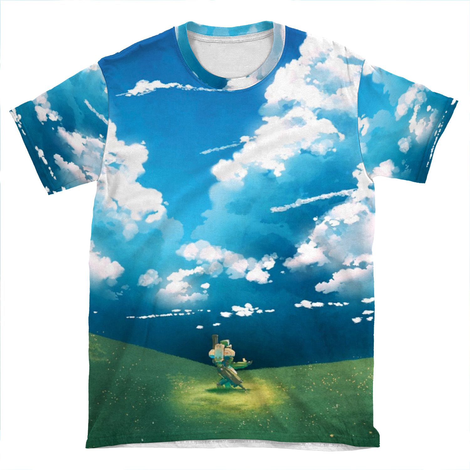 Under The Clouds AOP T-shirt Tee