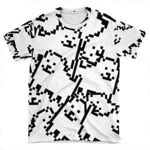 Undertale Annoying Dog Collage AOP T-shirt Tee