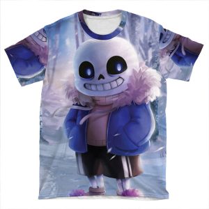 Undertale Sans AOP T-shirt Tee