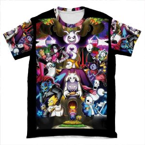 Undertale V3 AOP T-shirt Tee