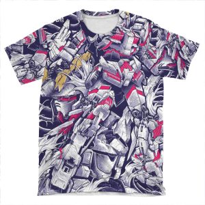 Unicorn Gundam AOP T-shirt Tee