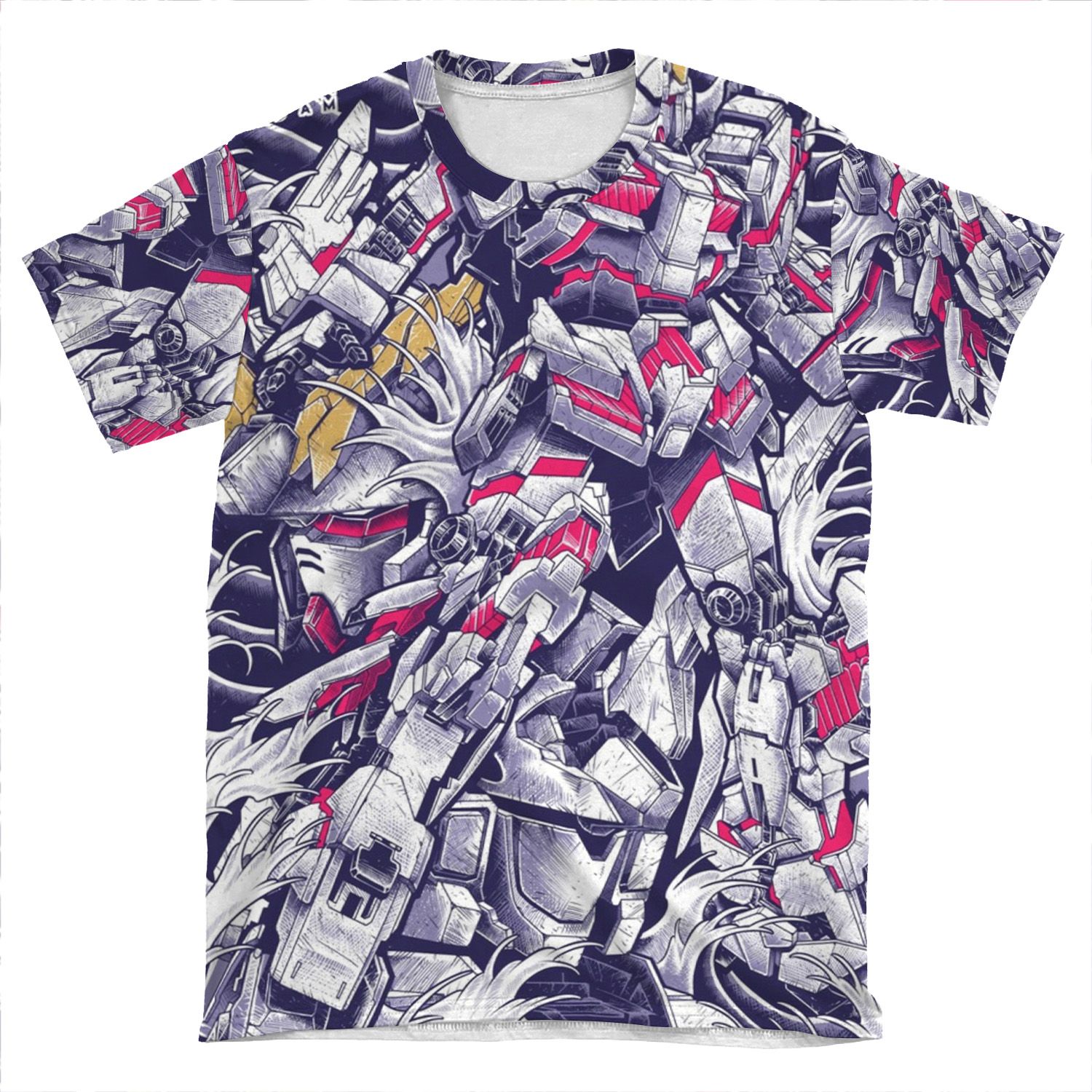 Unicorn Gundam AOP T-shirt Tee
