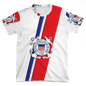 United States Coast Guard - Uscg AOP T-shirt Tee