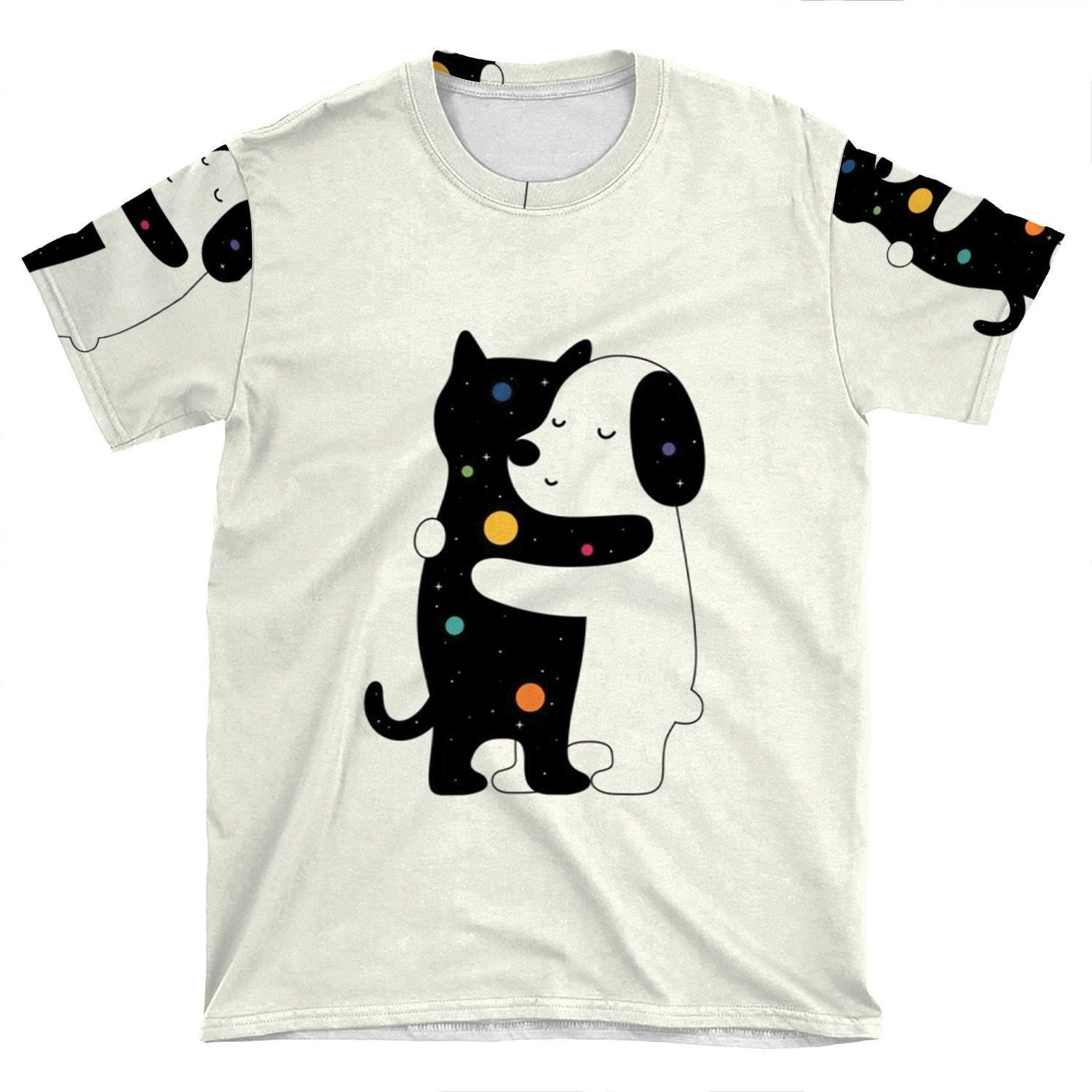 Universal Language AOP T-shirt Tee