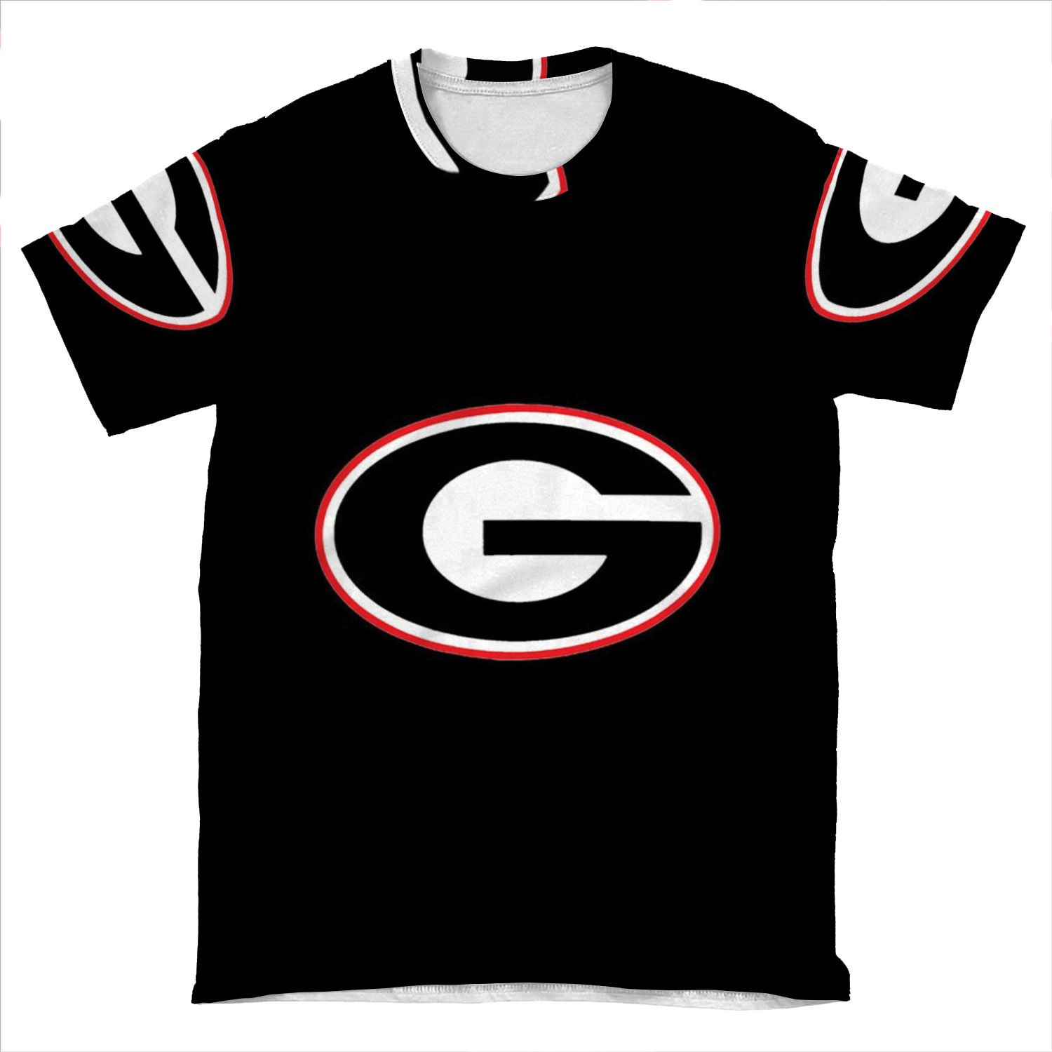University Of Georgia AOP T-shirt Tee