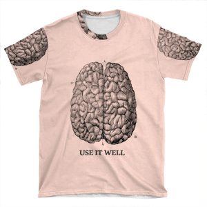 Use It Well - Brain AOP T-shirt Tee