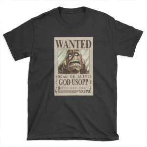 Usopp second wanted poster T-shirt Tee