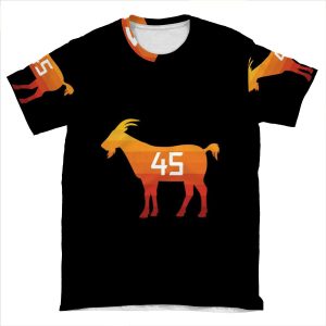 Utah Goat - 45 - Sunset AOP T-shirt Tee