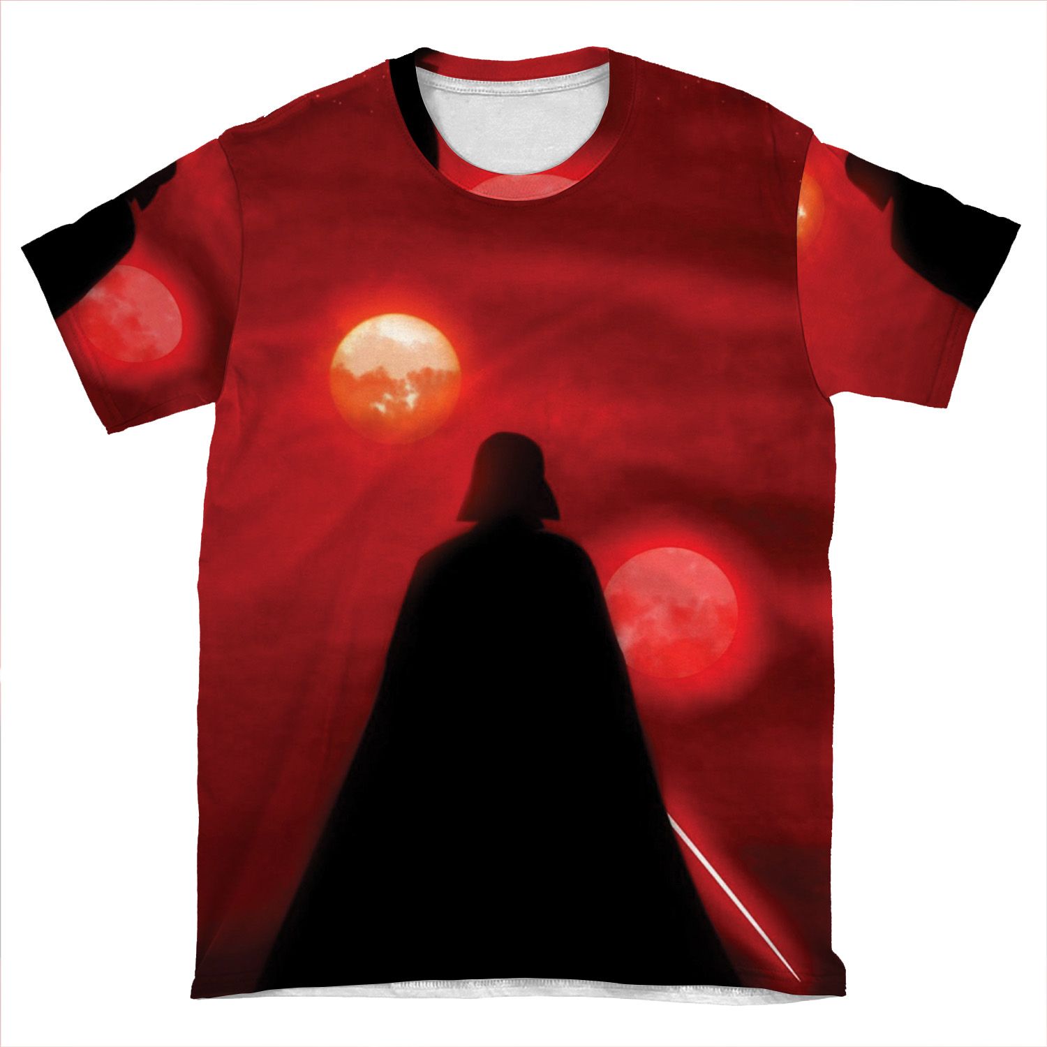 Vader Tatooine Binary Sunset AOP T-shirt Tee