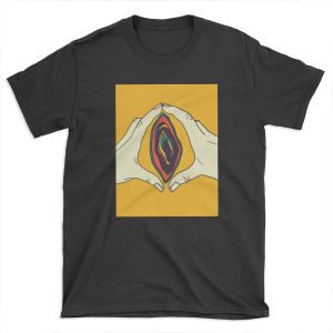 Vagina Vulva Art T-shirt Tee