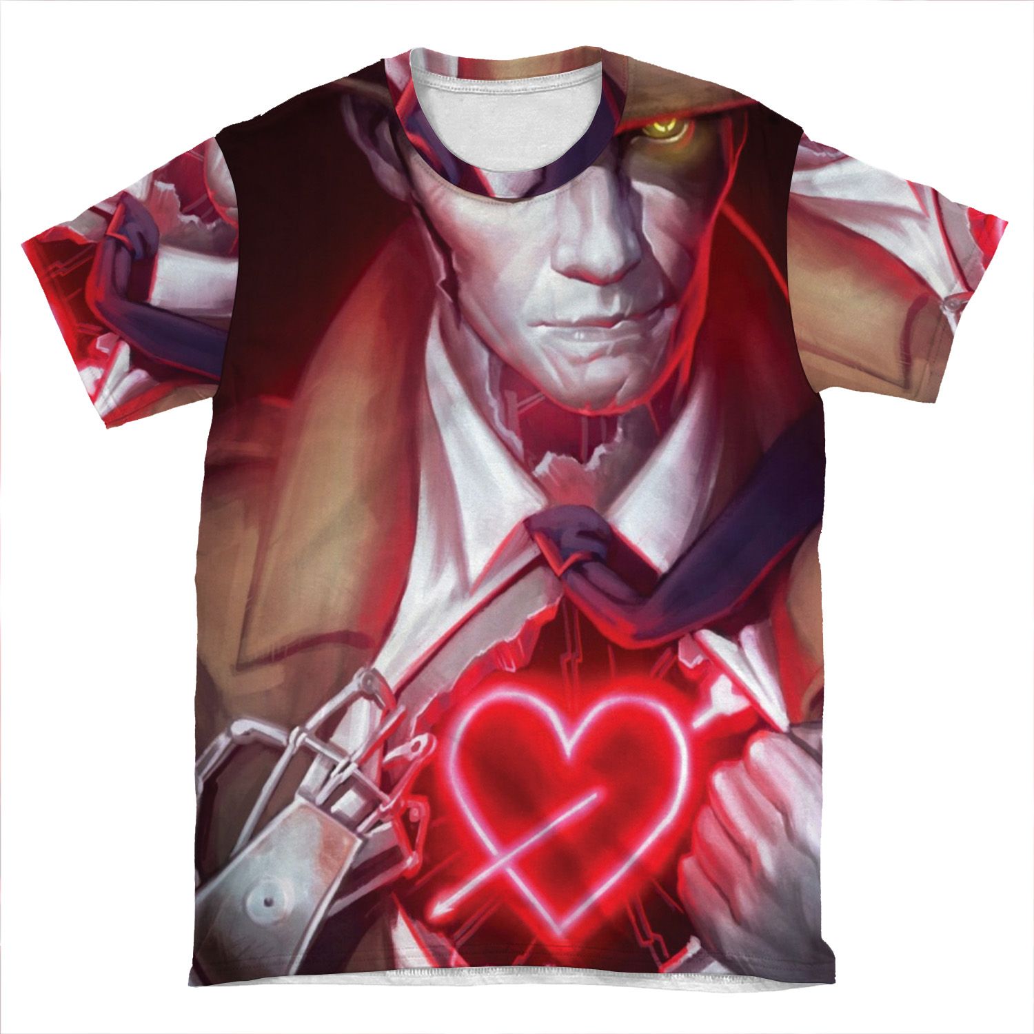 Valentine AOP T-shirt Tee