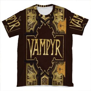 Vampyr Book AOP T-shirt Tee