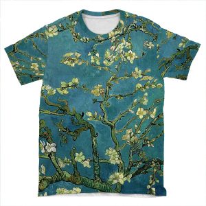 Van Gogh Almond Blossoms AOP T-shirt Tee