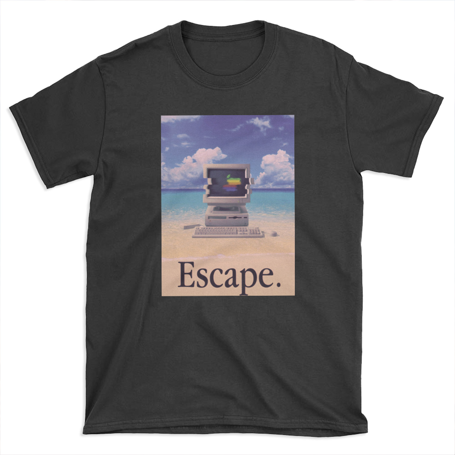 Vaporwave Macintosh T-shirt Tee
