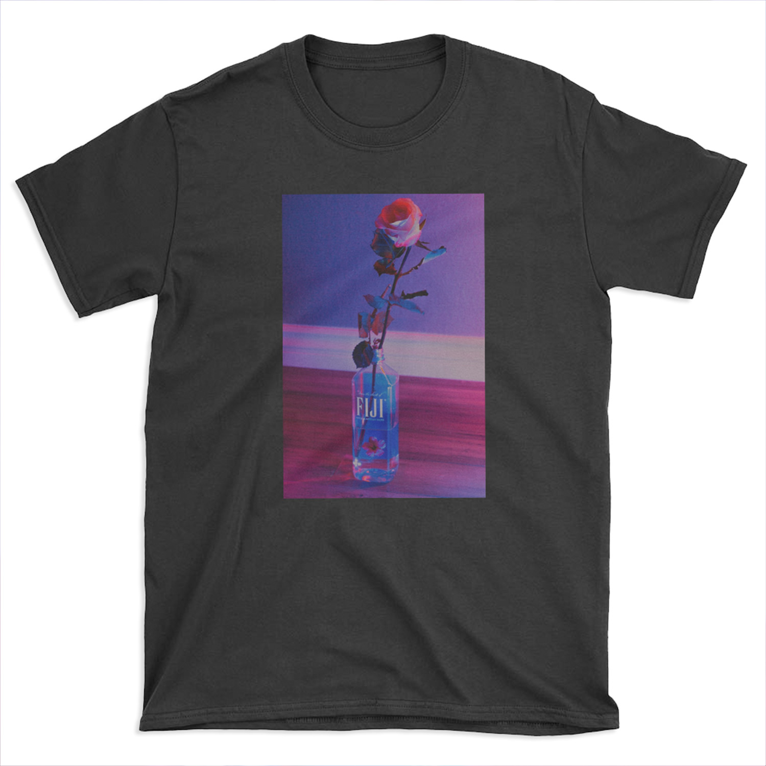 VaporWave rose T-shirt Tee