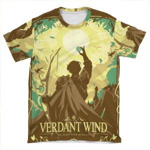 Verdant Wind AOP T-shirt Tee