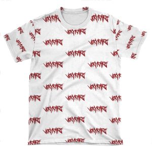 Veryrare - Red Veryrare Logo AOP T-shirt Tee