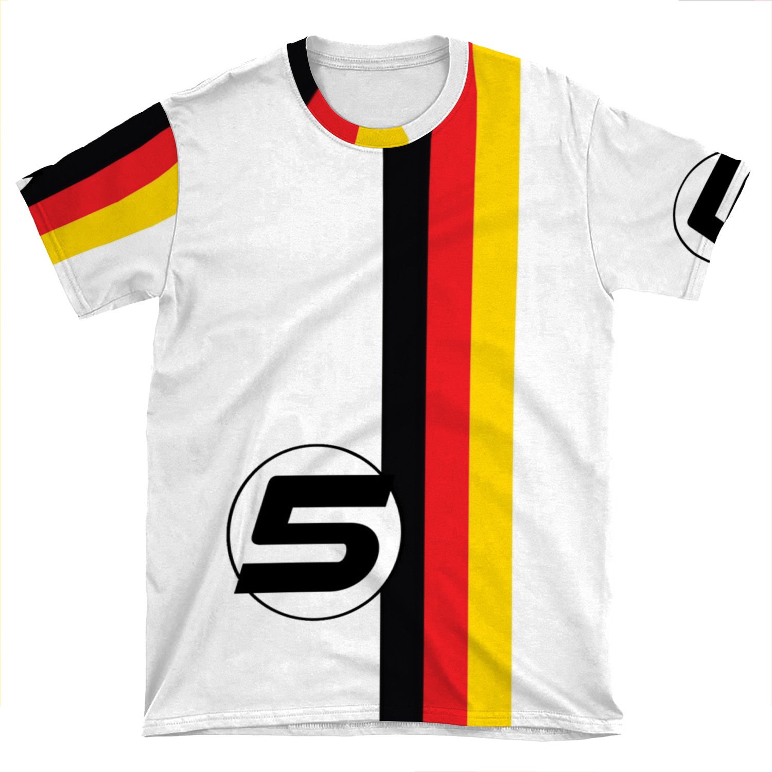 Vettel #5 AOP T-shirt Tee