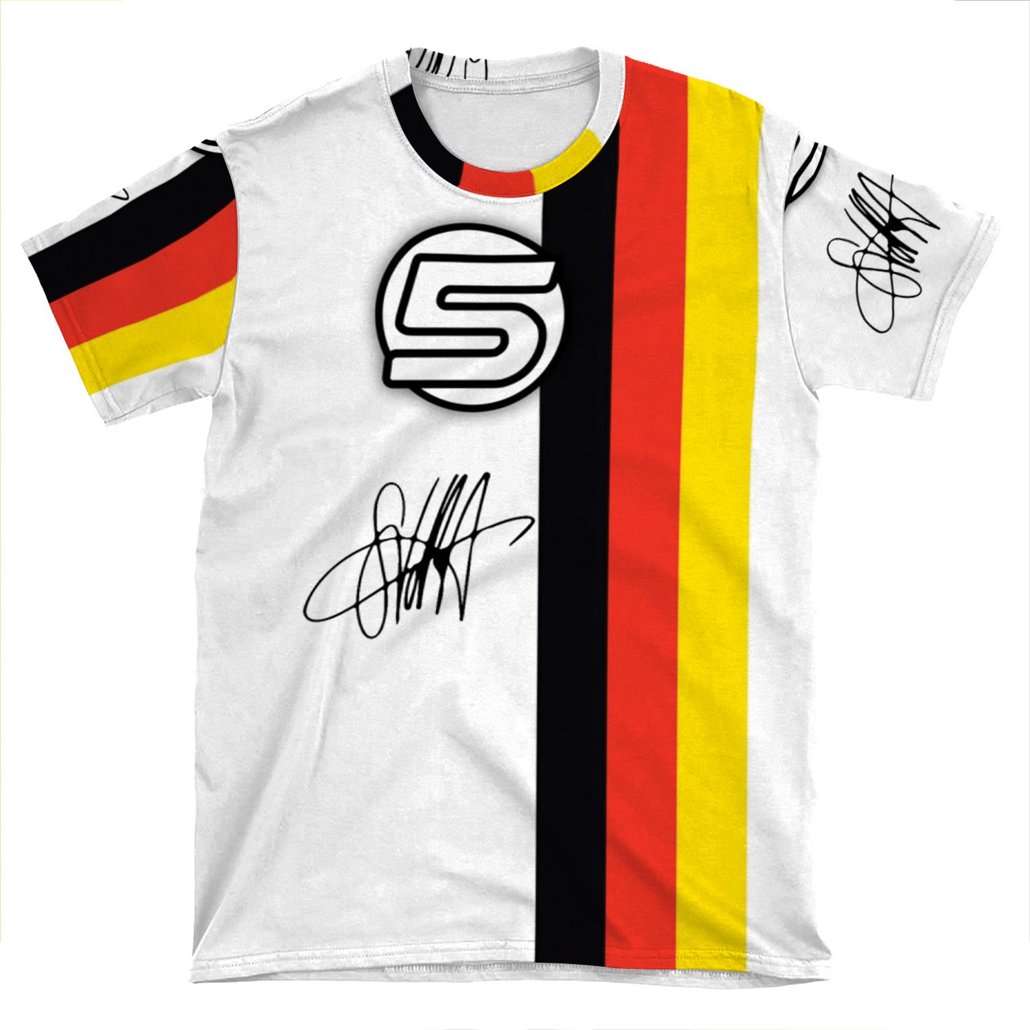 Vettel Helmet Sig AOP T-shirt Tee