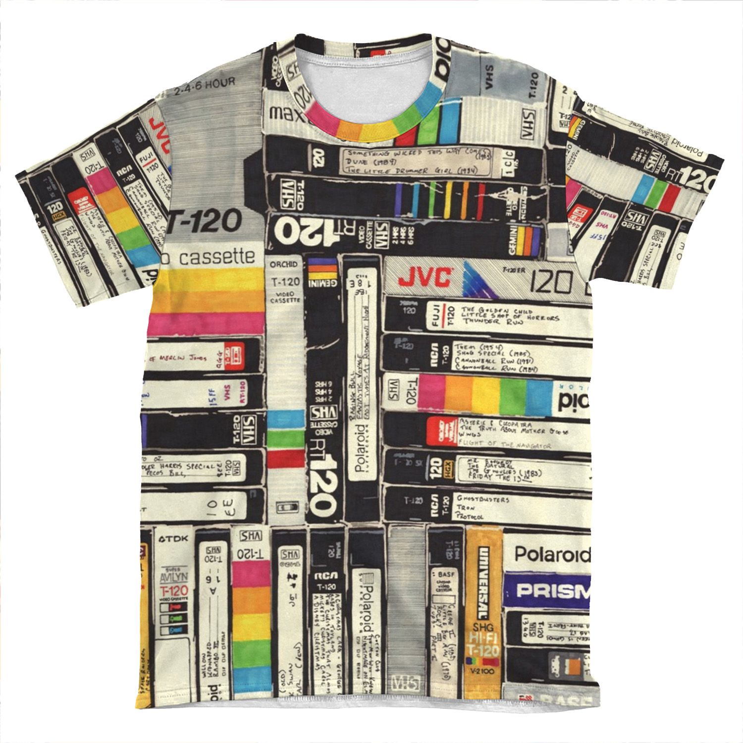 Vhs AOP T-shirt Tee