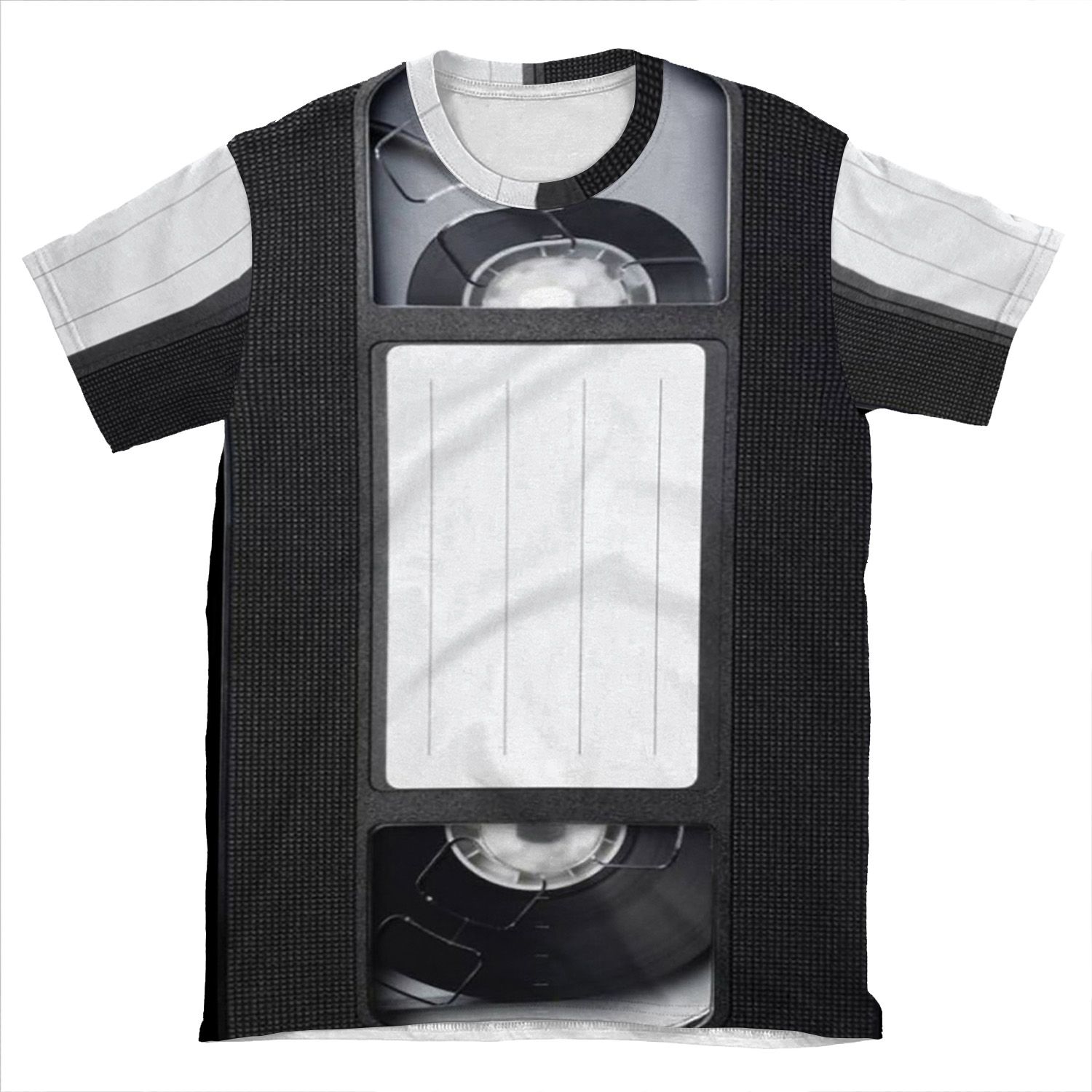 Vhs Cassette Tape AOP T-shirt Tee