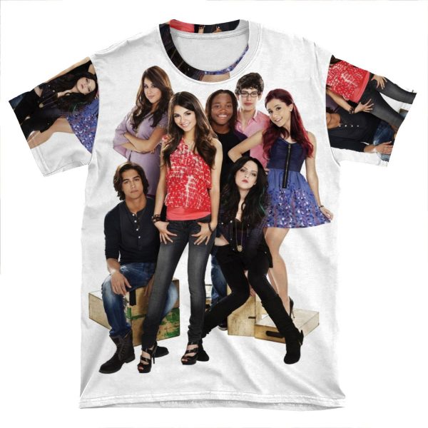 Victorious Cast AOP T-shirt Tee