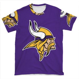 Vikings-Minnesota AOP T-shirt Tee