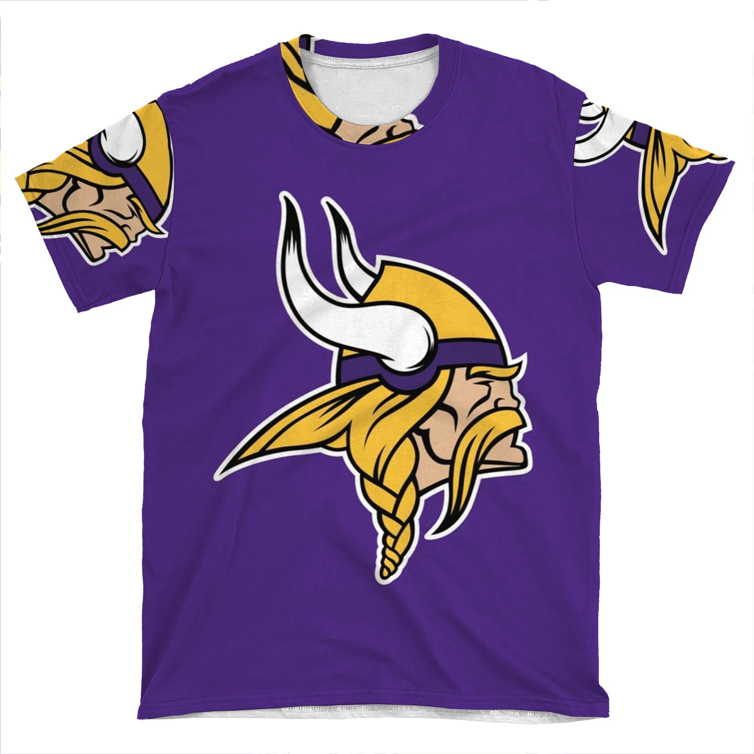 Vikings-Minnesota AOP T-shirt Tee