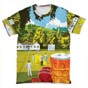Village Cricket AOP T-shirt Tee