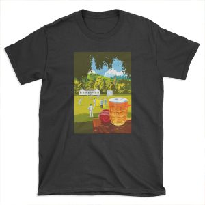 Village Cricket T-shirt Tee