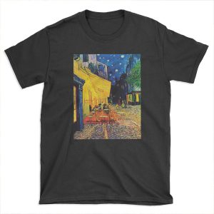 Vincent Van Gogh - Cafe Terrace at Night T-shirt Tee