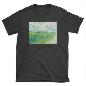Vincent van Gogh Green Wheat Fields, Auvers 1890 Painting T-shirt Tee